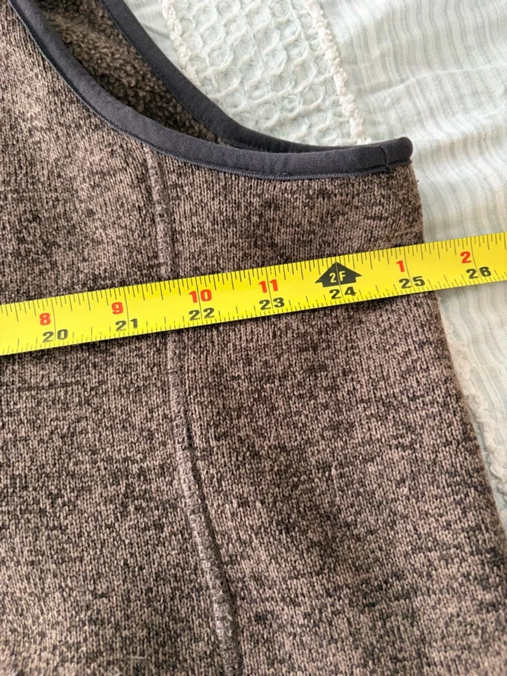 Orvis Denali Fleece Vest Men’s XXL Brown Full Zip Outdoor Hiking Warm